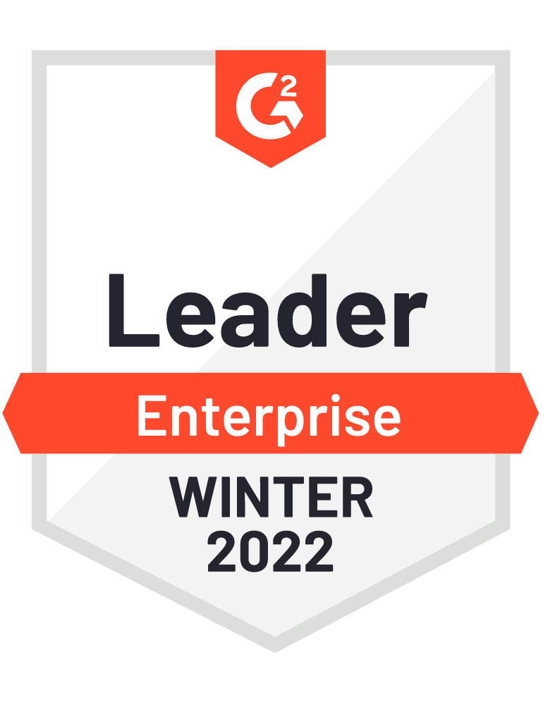 Conex Versity - G2 Leader Enterprise Winter 2022 Badge